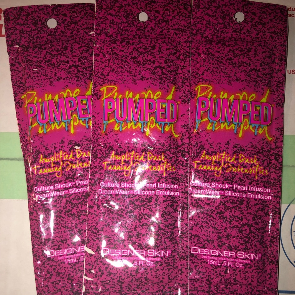 3 Pumped Tannin Lotion Packets